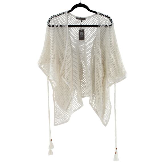 Vince Camuto Open Netted Cover Up Kimono #K258 - Picture 1 of 3